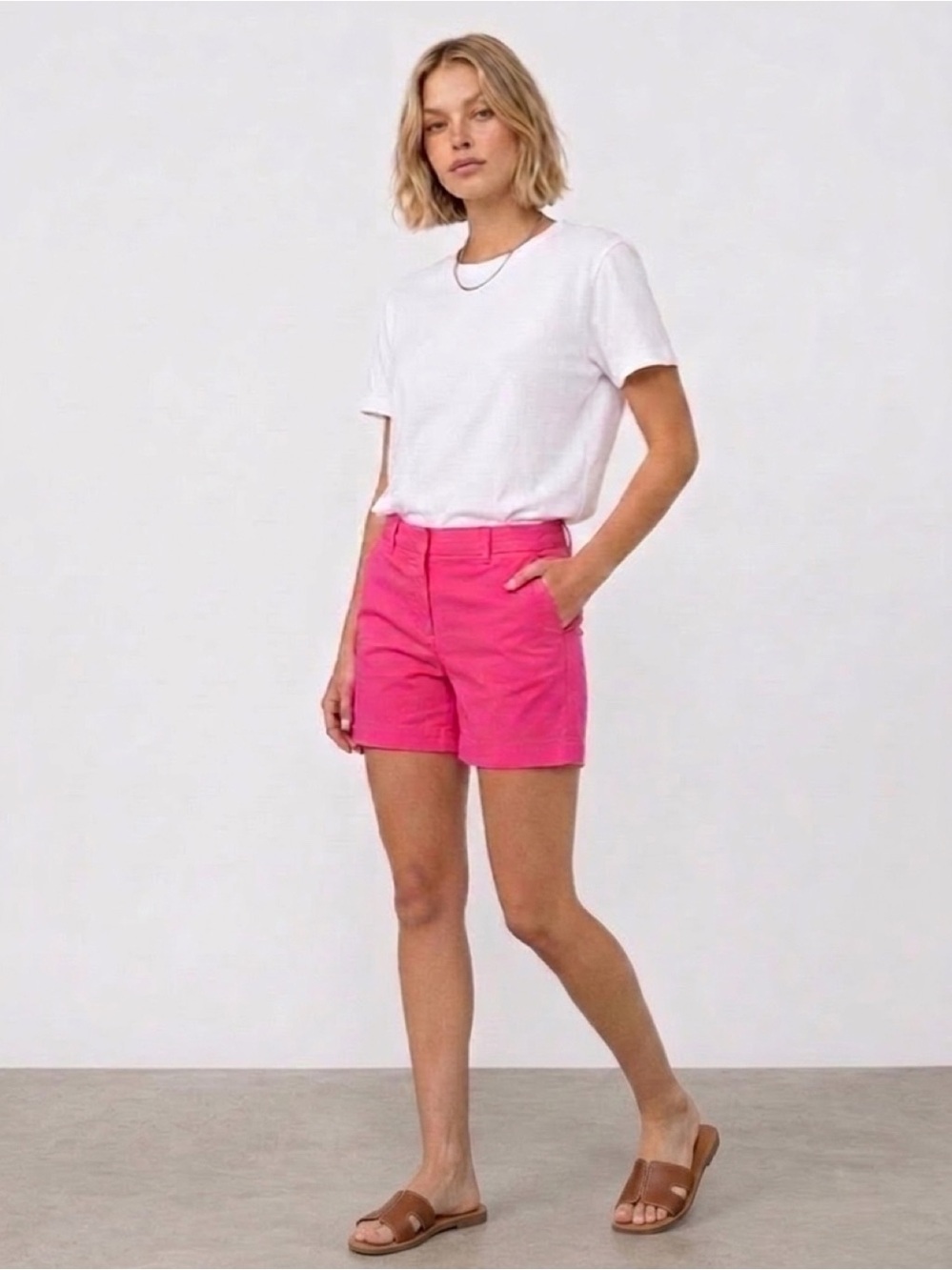 FRENCH CONNECTION Agazia Shorts in Raspberry Sorbet